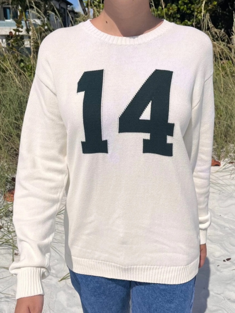 Brandy Melville Crewneck Sweater '14'